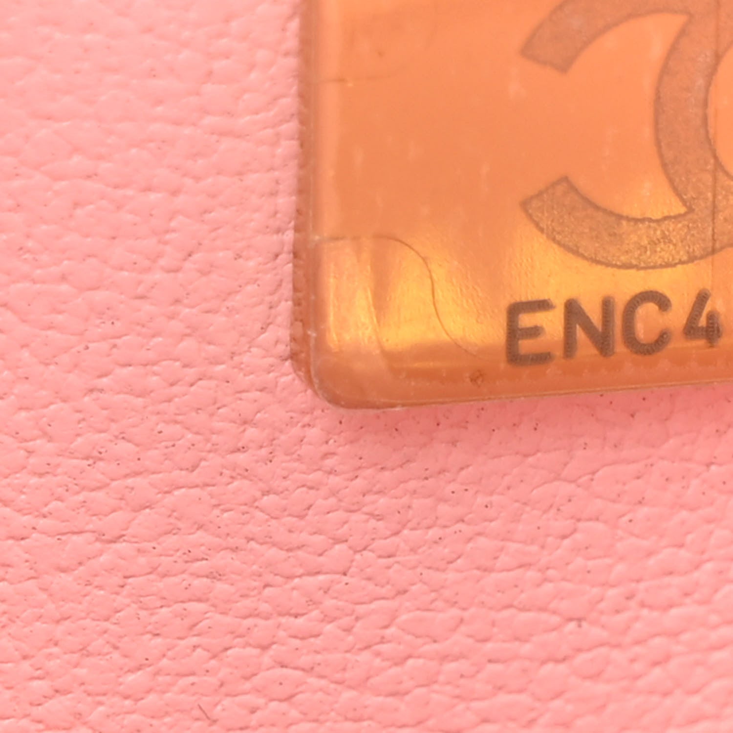 Chanel Lambskin Quilted Large CC In Love Heart Bag Light Pink 6 of 10