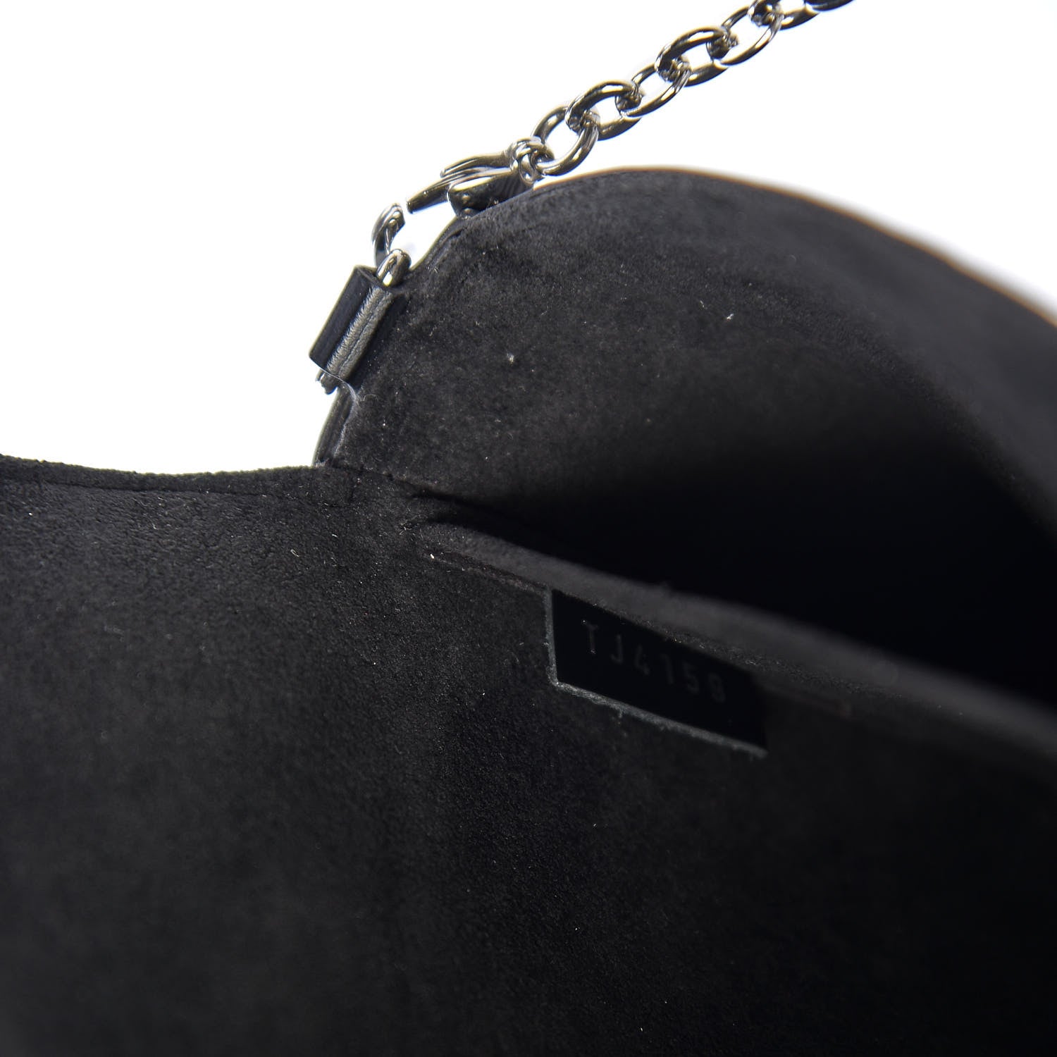 Louis Vuitton Epi Pochette Felicie Black 12 of 13