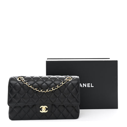 Chanel Caviar Quilted Medium Double Flap Black 11 of 11