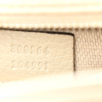 Gucci Pebbled Calfskin Small Soho Disco Bag Off White 7 of 11
