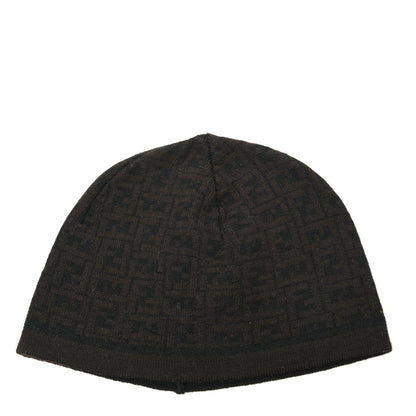 Fendi Cashmere Wool Beanie Tobacco 1 of 5