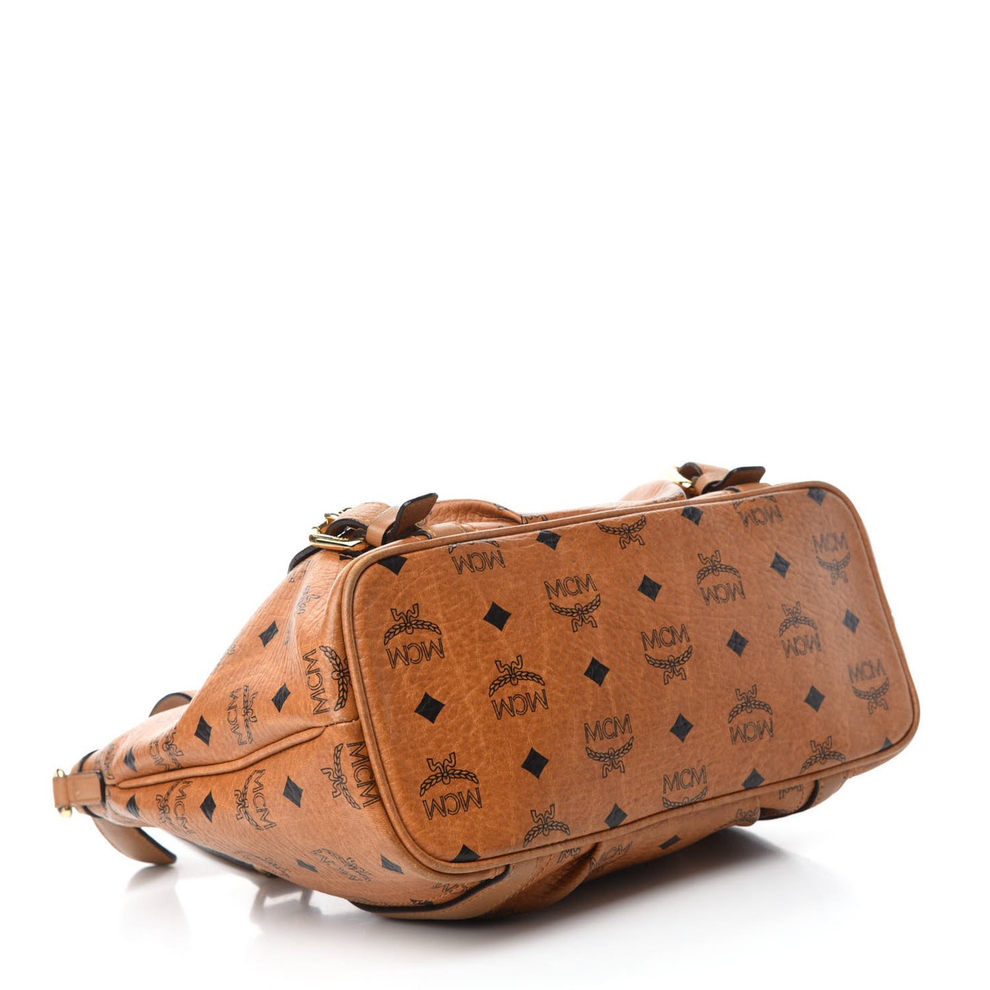 Visetos Medium Essentials Shopper Tote Cognac