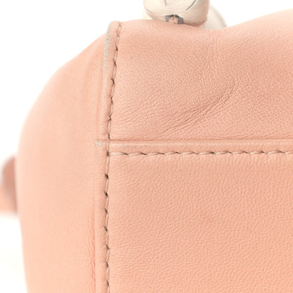 Fendi Nappa Rosebud Mini Peekaboo Iconic Satchel Baby Pink 23 of 26