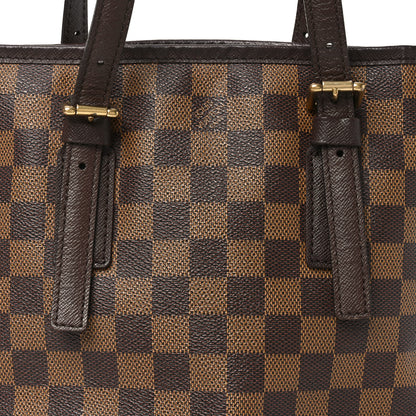Louis Vuitton Damier Ebene Marais Bucket 23 7 of 9