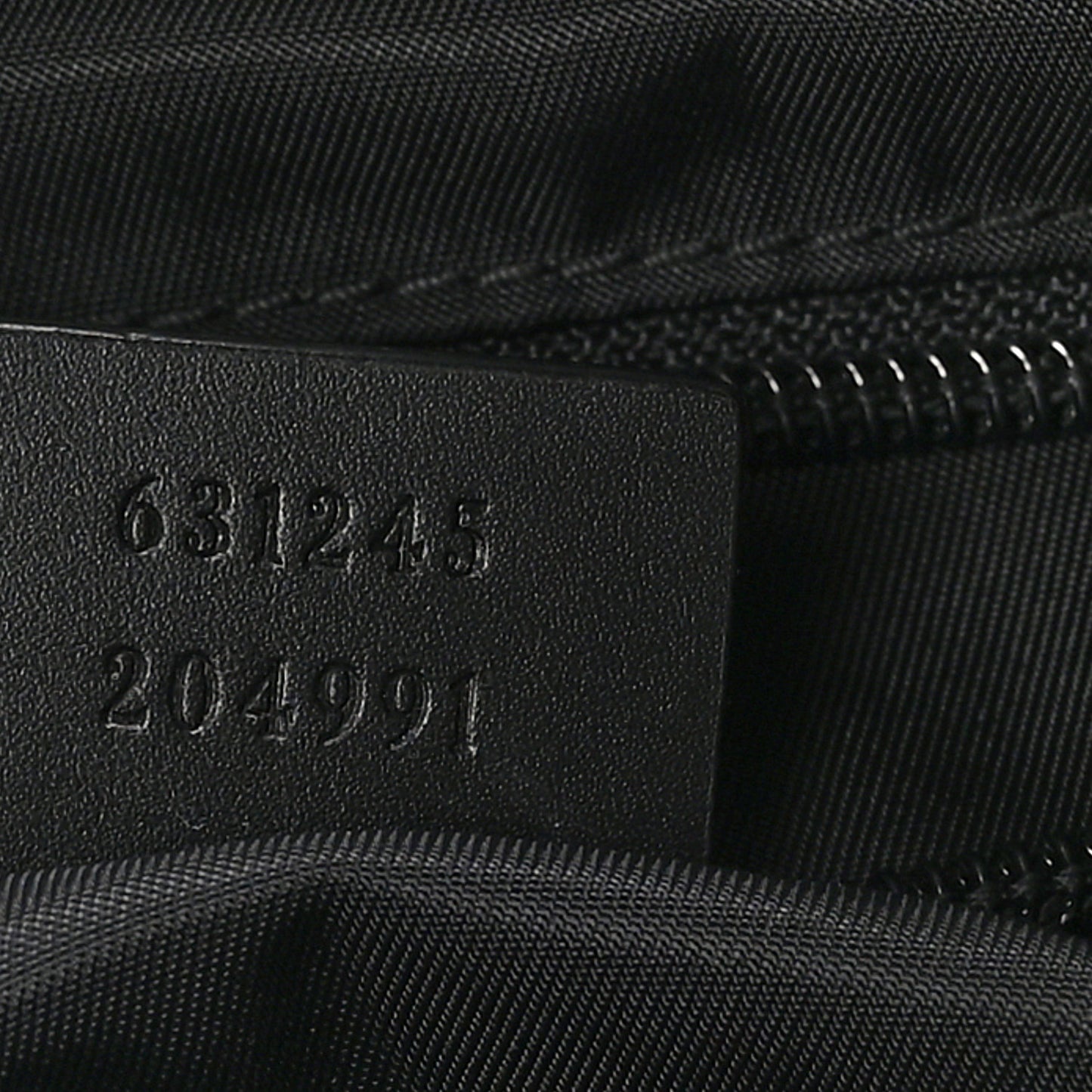 Techno Canvas Web Vertical Tote Black