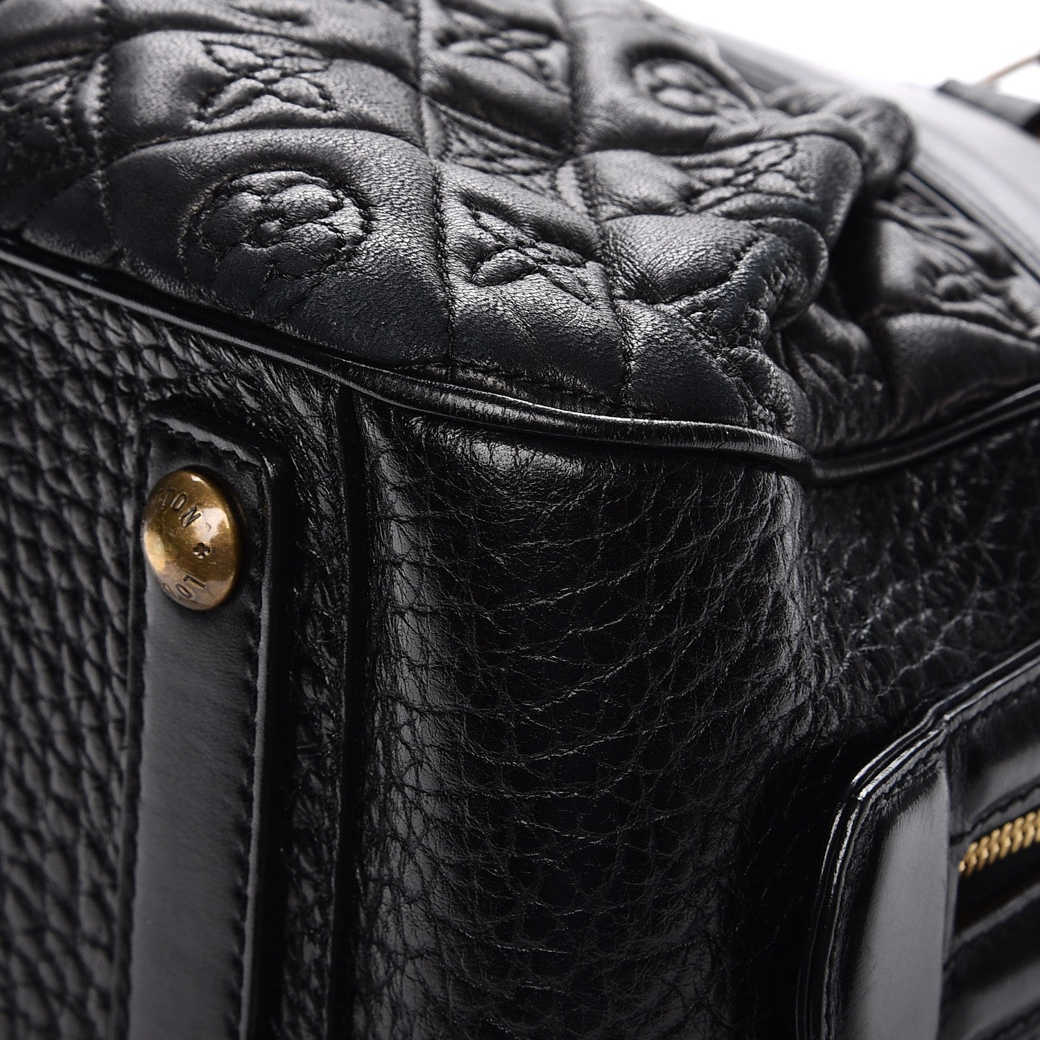 Louis Vuitton Lambskin Vienna Mizi Black 15 of 16