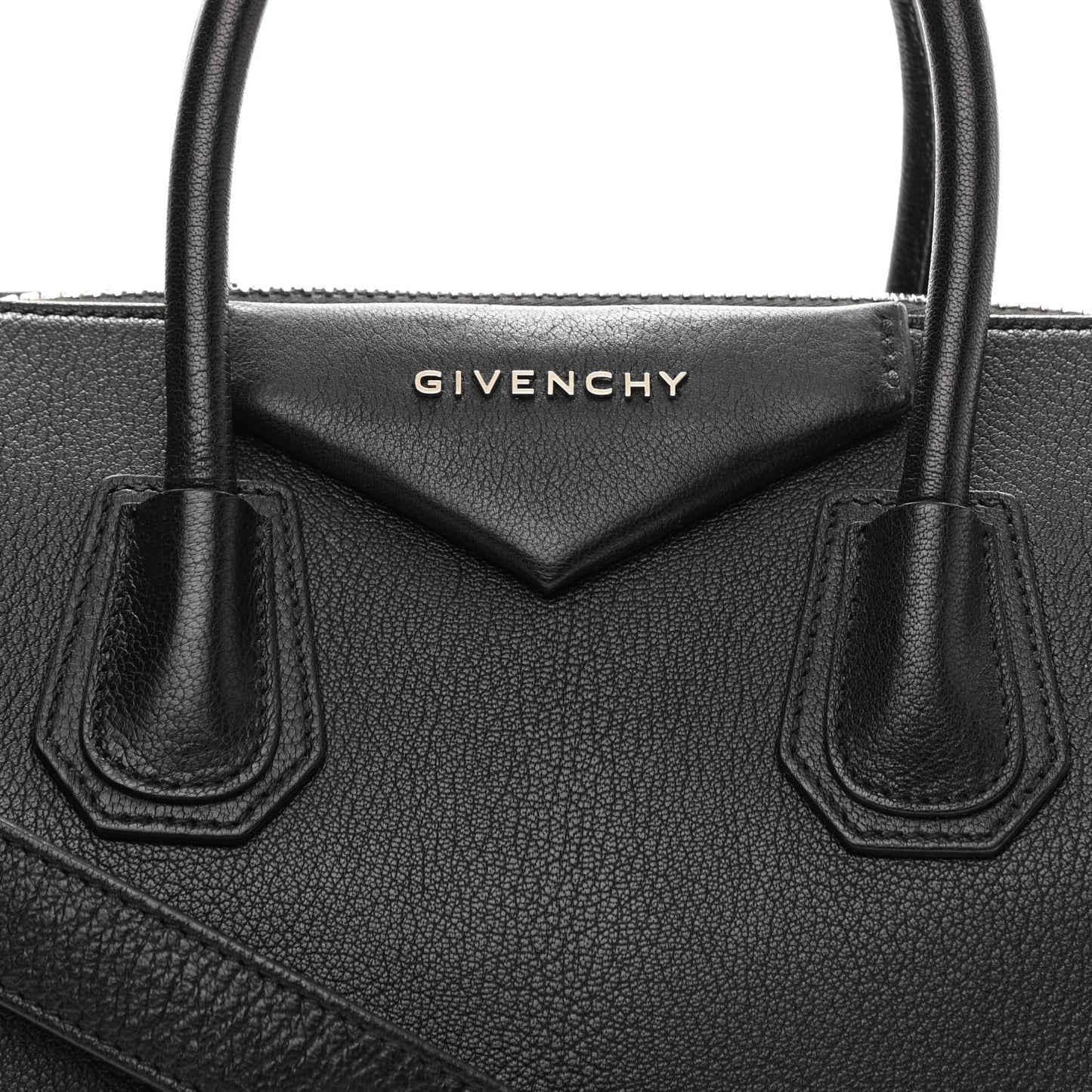 Sugar Goatskin Small Antigona Black