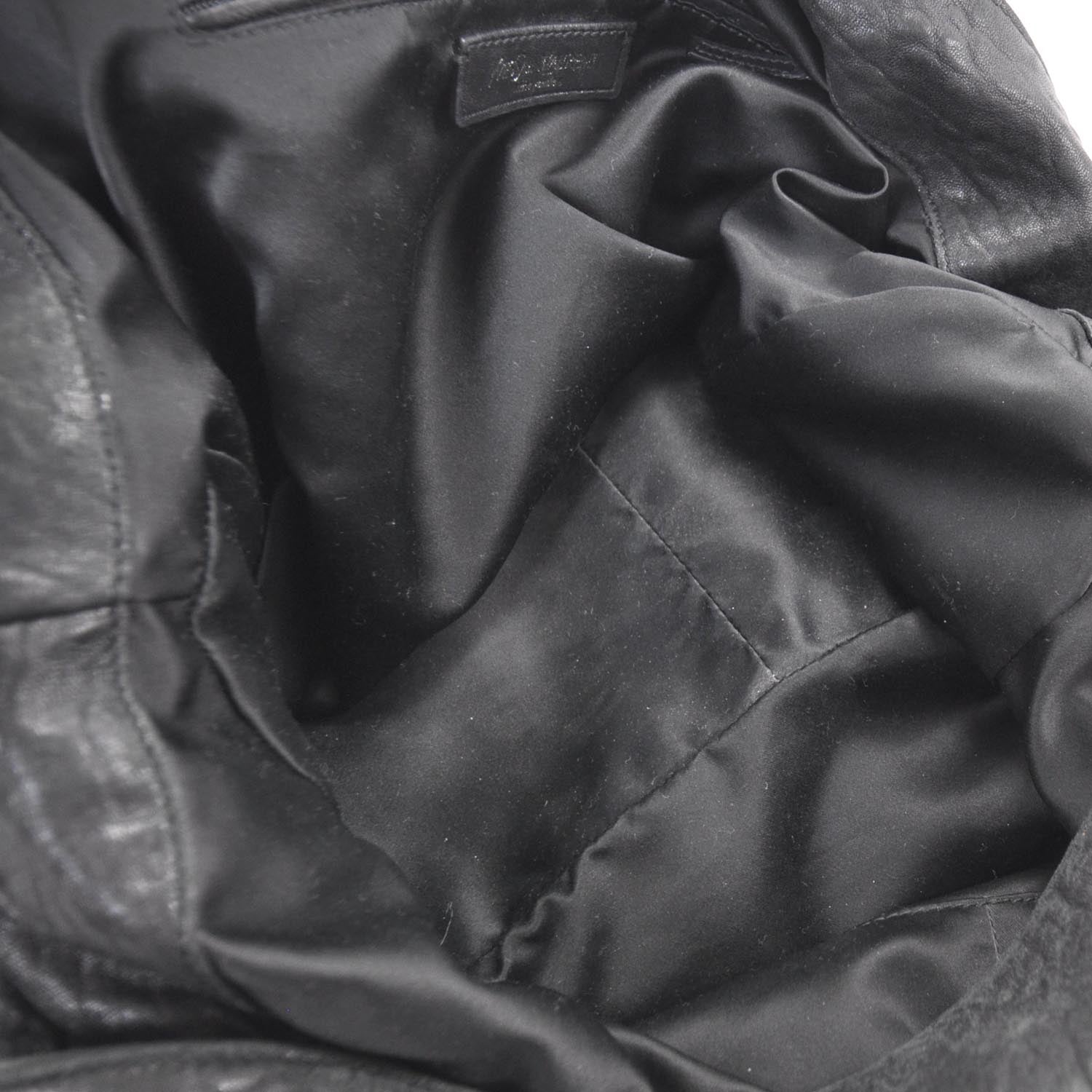 Saint Laurent Leather Large Roady Hobo Black 7 of 10