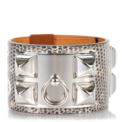 Hermes Lizard Collier De Chien CDC Bracelet S Ombre 1 of 8