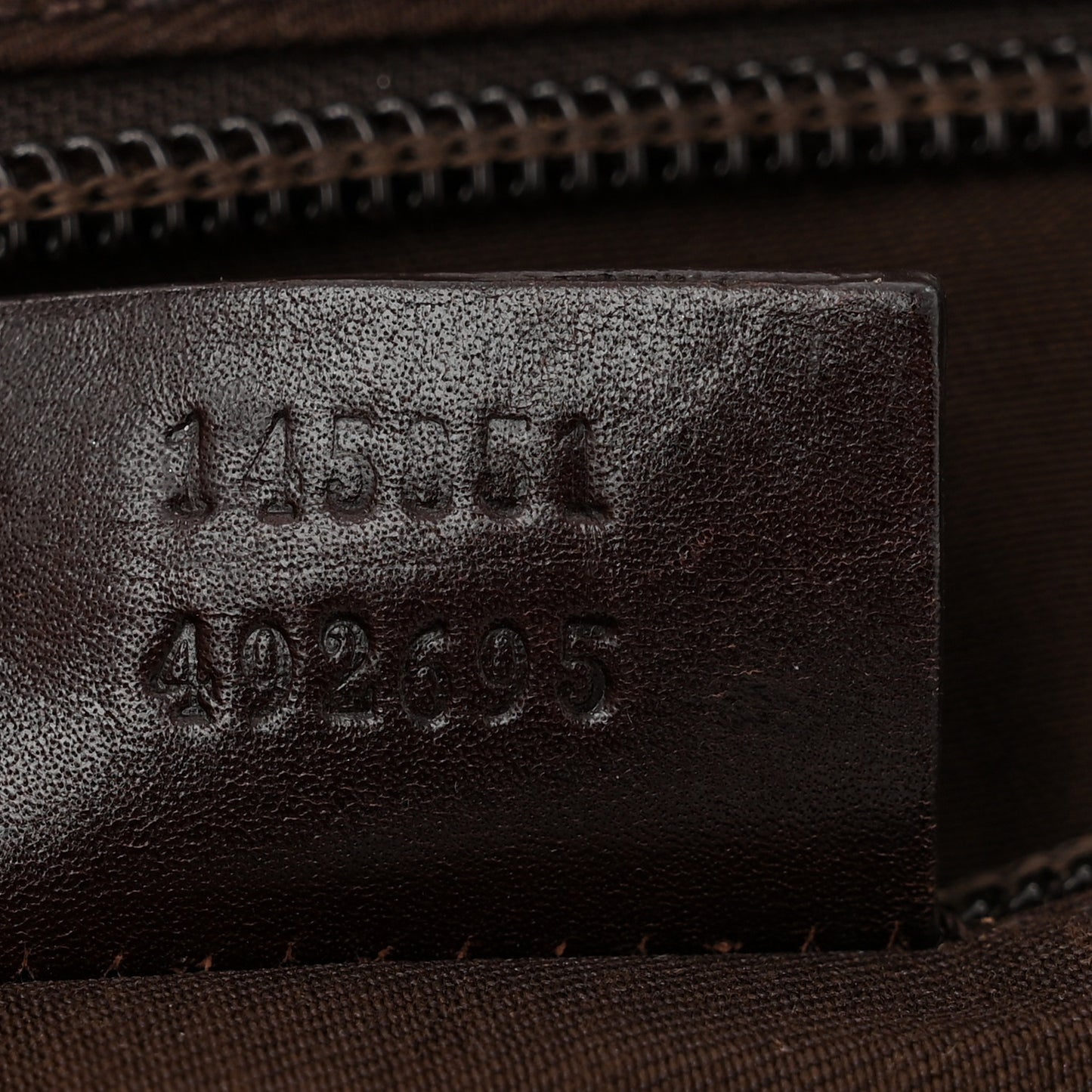 Monogram Waist Belt Bag Dark Brown