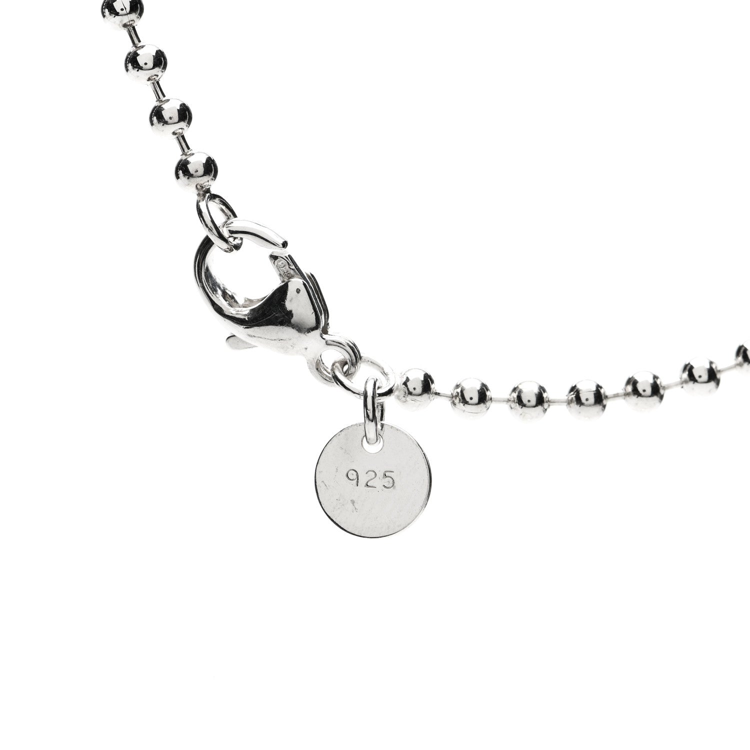 Tiffany Sterling Silver Long Return to Tiffany Heart Pendant Necklace 5 of 5