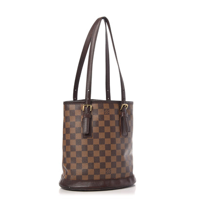 Louis Vuitton Damier Ebene Marais Bucket 23 3 of 9