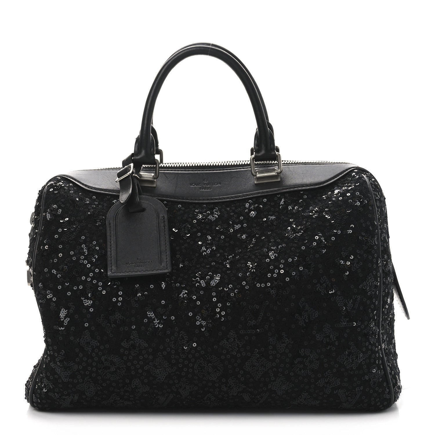 Louis Vuitton Sequin Monogram Sunshine Express Speedy Black 1 of 9