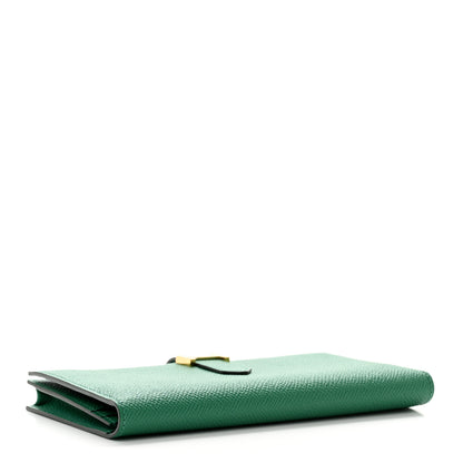 Hermes Epsom Bearn Gusset Wallet Vert Bengale 4 of 7