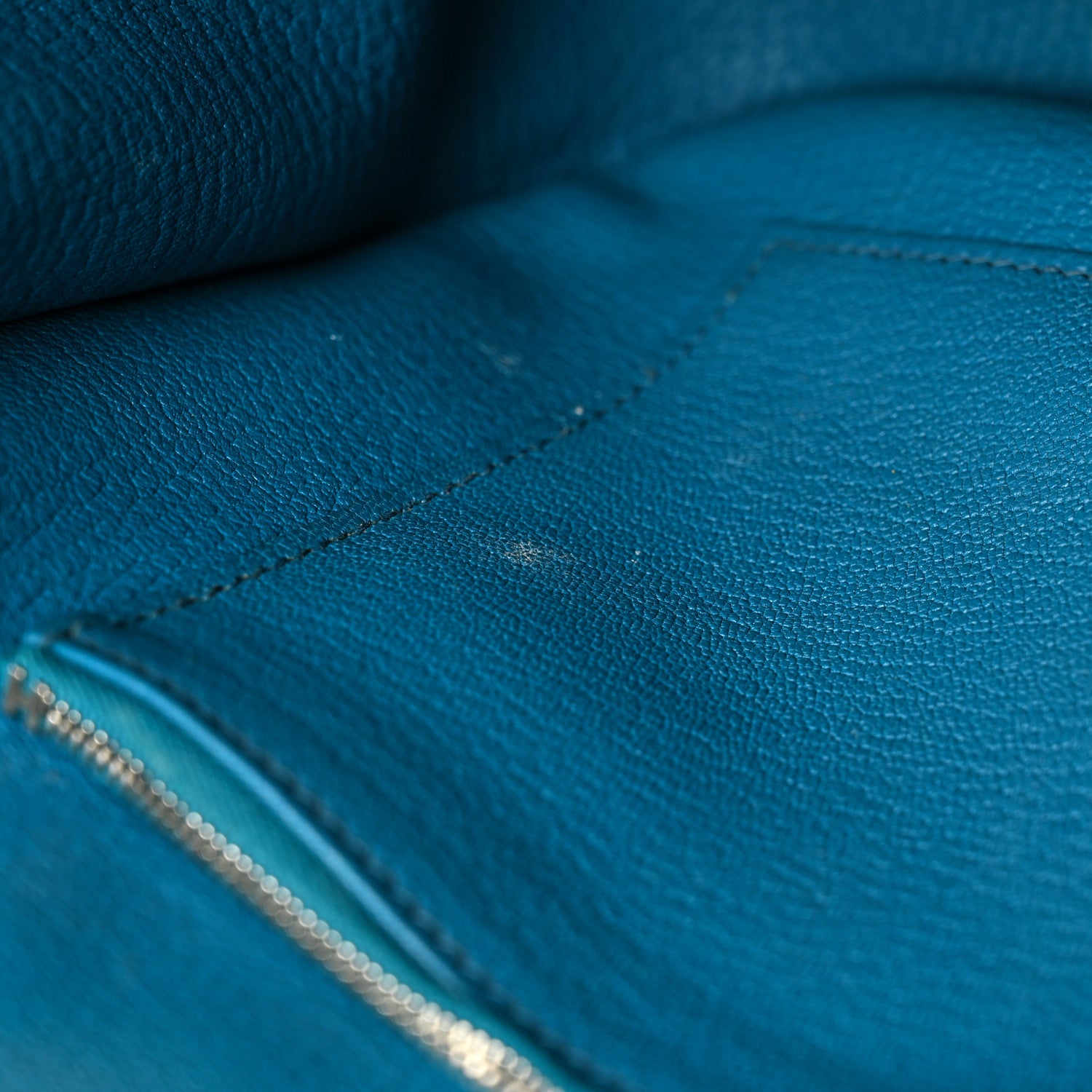 Hermes Taurillon Clemence Jypsiere 31 Bleu Izmir 14 of 21