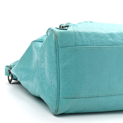 Balenciaga Agneau Classic Hardware Velo Bleu Tropical 8 of 13