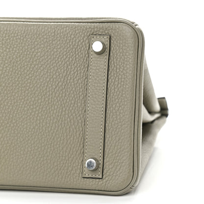 Hermes Taurillon Clemence Birkin 30 Sauge 10 of 10