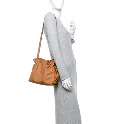 Loewe Calfskin Mini Flamenco Knot Clutch Warm Desert 2 of 11