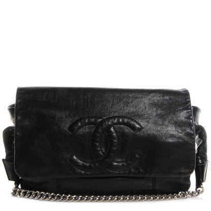Chanel Calfskin Rodeo Flap Bag Black 1 of 7