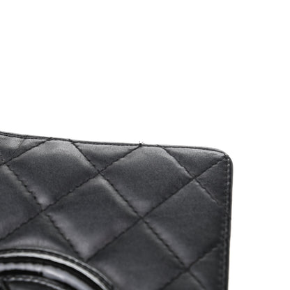 Chanel Calfskin Quilted Small Cambon Agenda Planner Black 8 of 8
