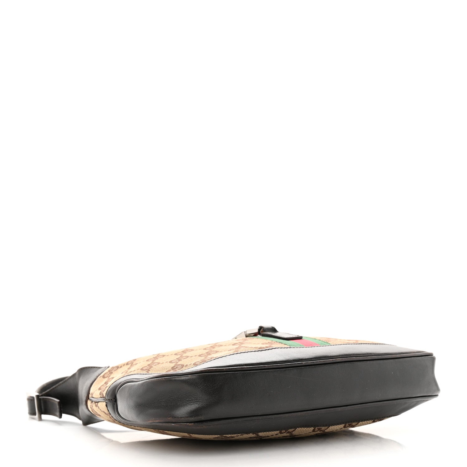 Gucci Monogram Web Small Jackie O Hobo Dark Brown 4 of 18