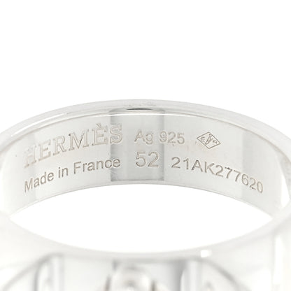 Hermes Sterling Silver PM Collier De Chien Ring 52 6 4 of 4