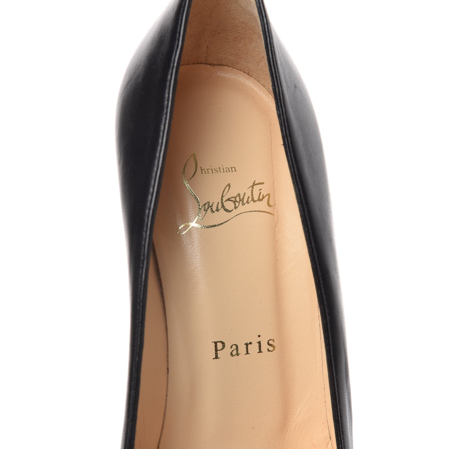 Christian Louboutin Nappa Morphing 100 Pump 37 Black 8 of 9