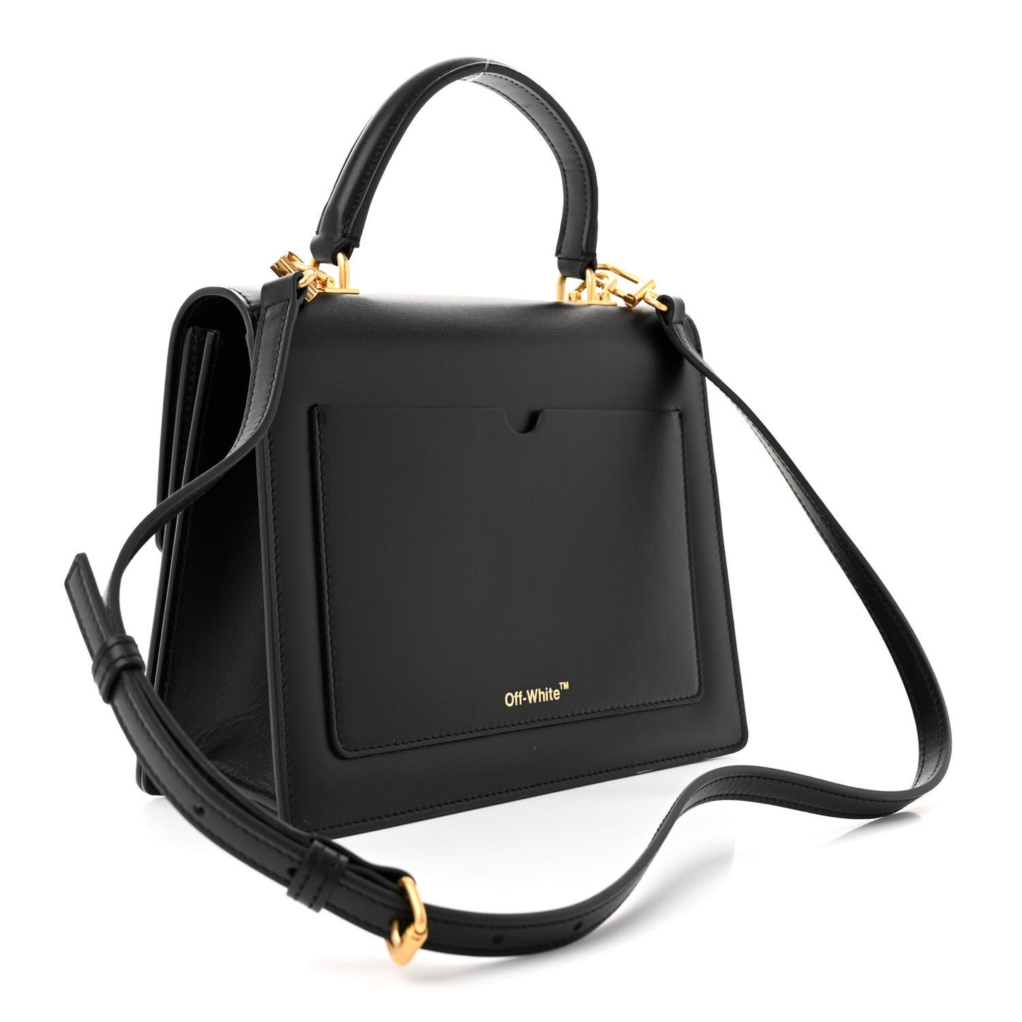 Calfskin Jitney 2.8 Virgil Abloh Shoulder Bag Black