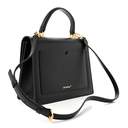 Off-White Calfskin Jitney 2.8 Virgil Abloh Shoulder Bag Black 3 of 12