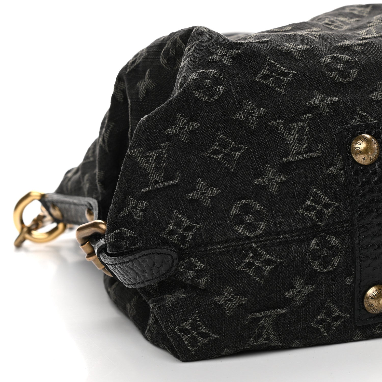Louis Vuitton Denim Neo Cabby GM Black 8 of 10