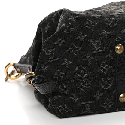 Louis Vuitton Denim Neo Cabby GM Black 8 of 10