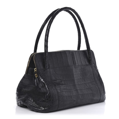 Nancy Gonzalez Crocodile Tote Black 3 of 11
