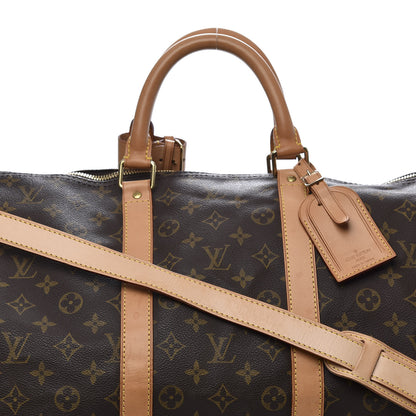 Louis Vuitton Monogram Keepall Bandouliere 55 12 of 12