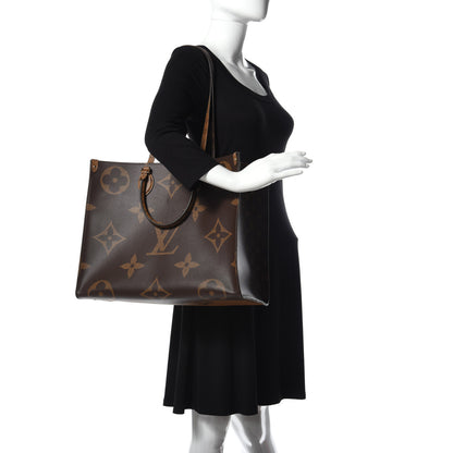 Louis Vuitton Reverse Monogram Giant Onthego GM 3 of 9
