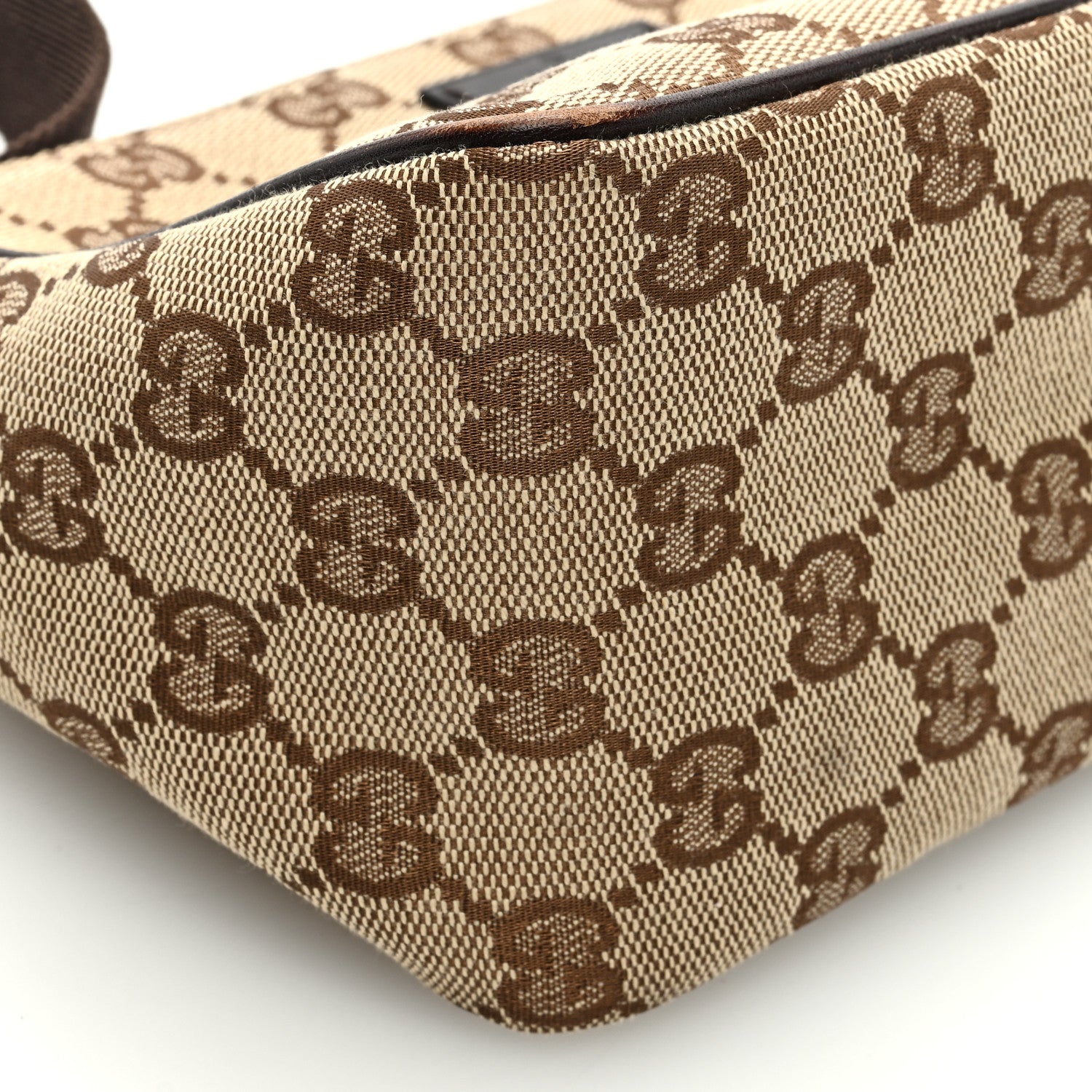 Gucci Monogram Shoulder Bag Dark Brown 8 of 9