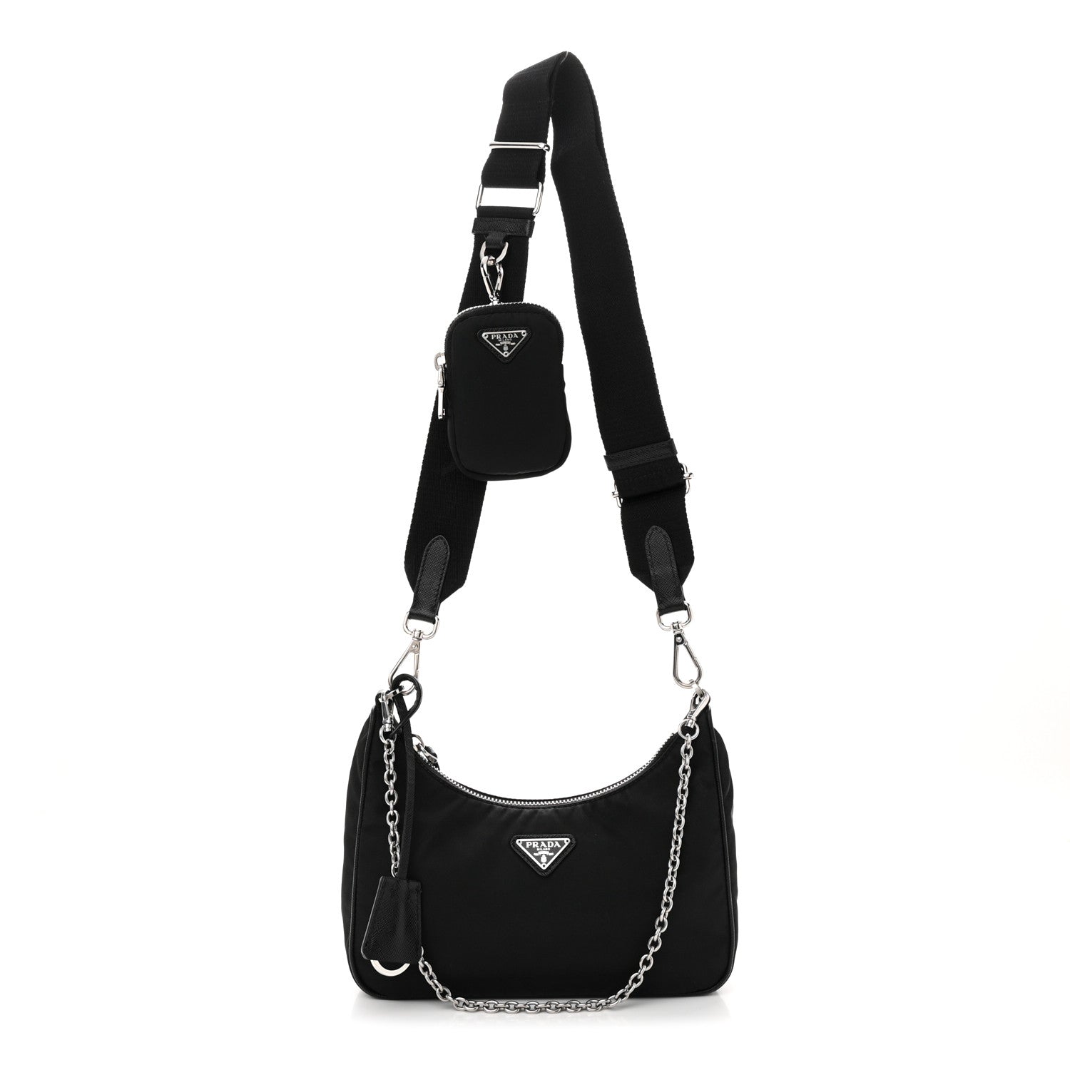 Prada Nylon Re-Edition 2005 Shoulder Bag Black 1 of 10