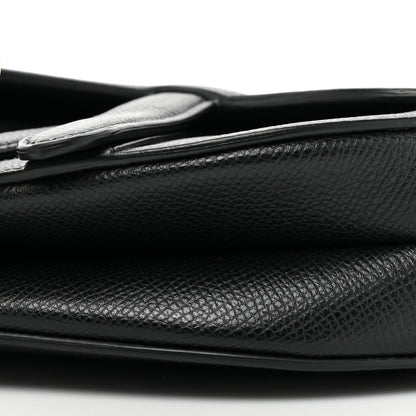Christian Dior Grained Calfskin Mini Saddle Bag Black 8 of 10
