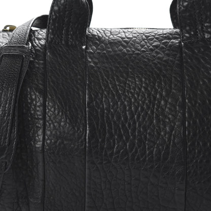 Alexander Wang Pebbled Lambskin Rocco Black Antique Brass Hardware 9 of 9