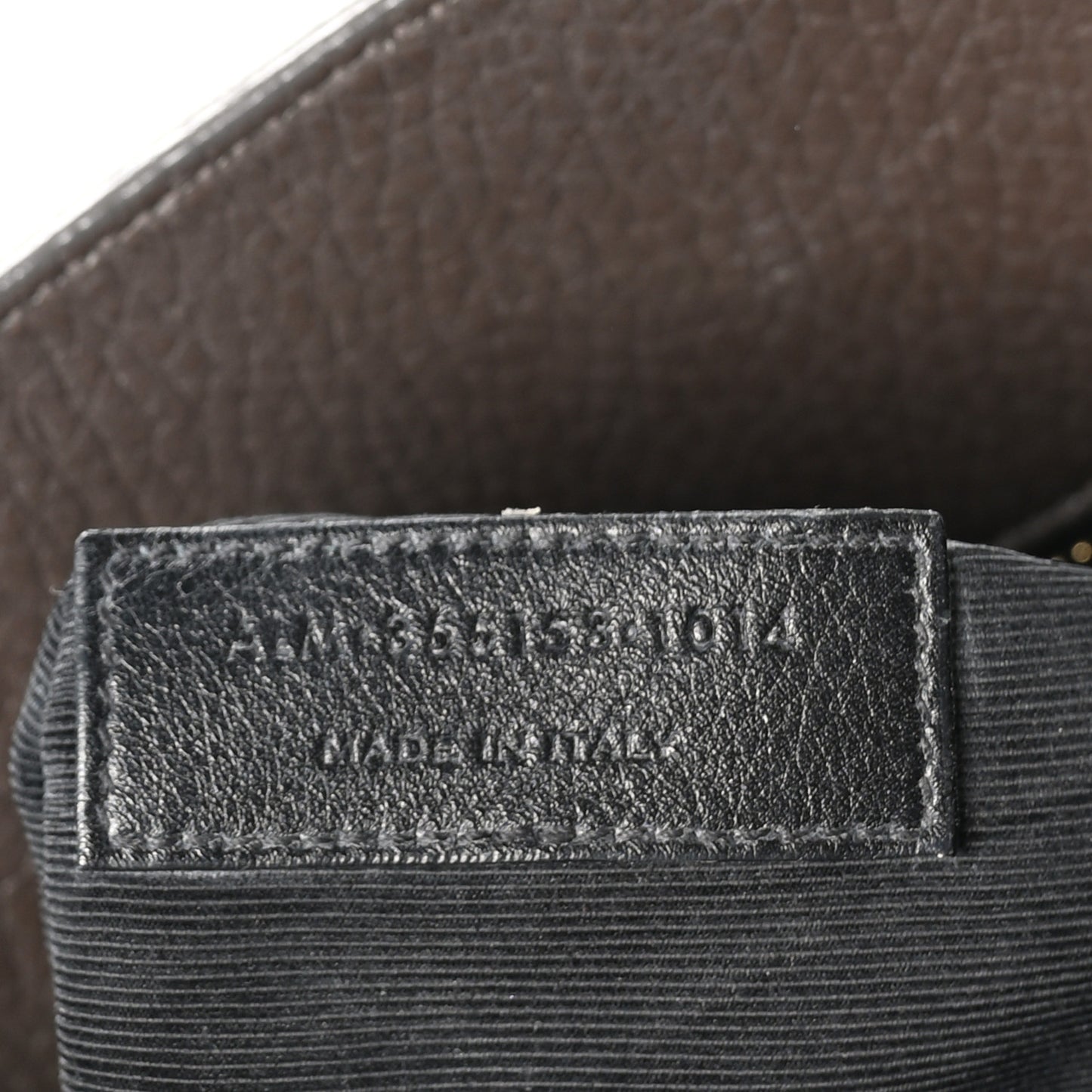 Grained Calfskin Small Sac De Jour Taupe