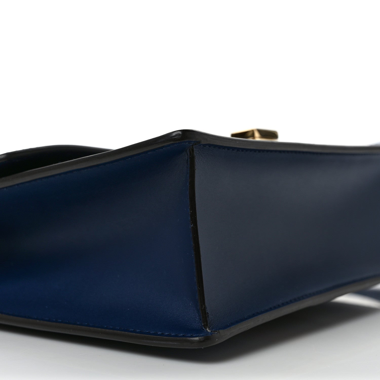 Gucci Calfskin Small Sylvie Shoulder Bag Blue Agata 8 of 9