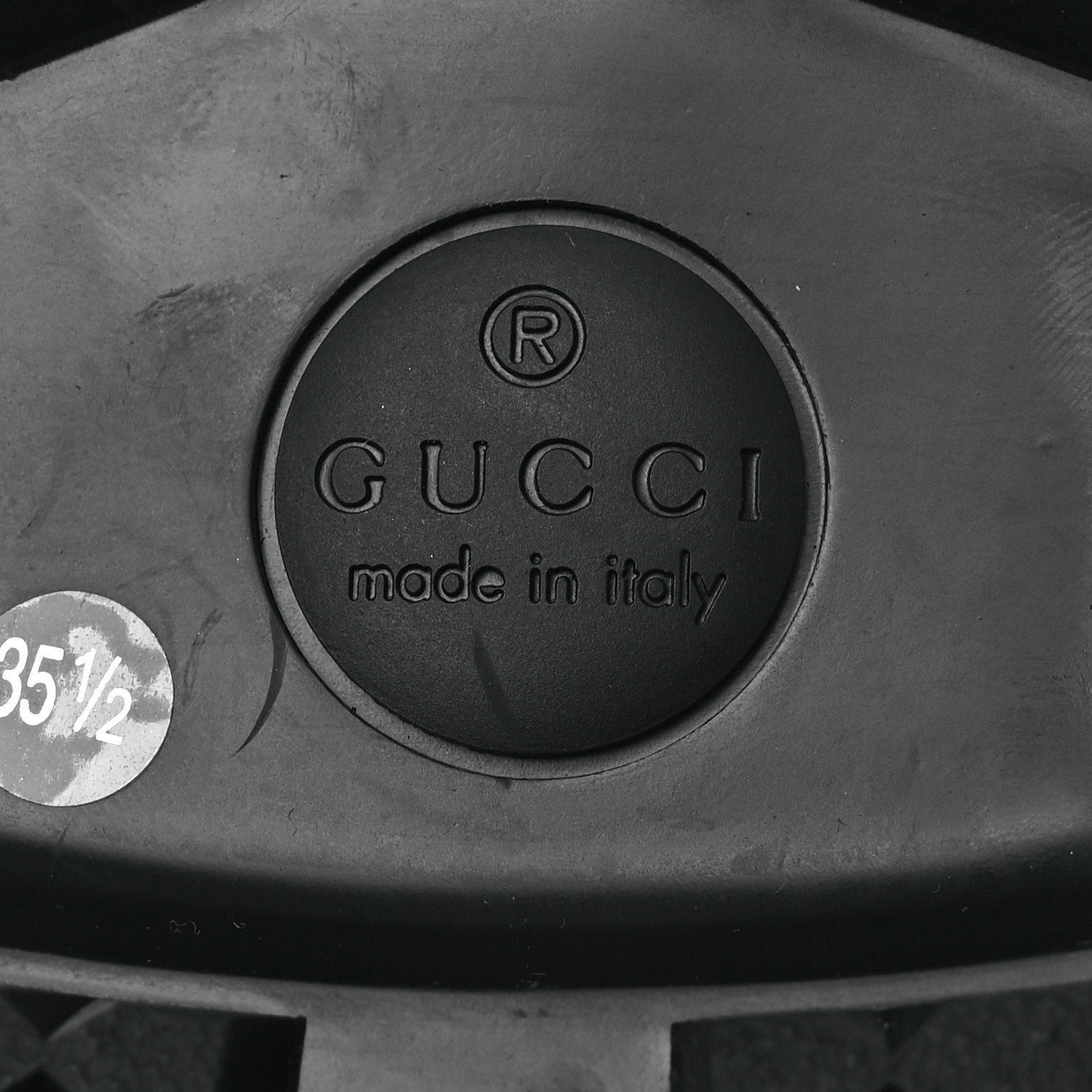 Gucci Cordovan Lux Womens Harald Horsebit 25mm Platform Loafers 35.5 Black 7 of 10