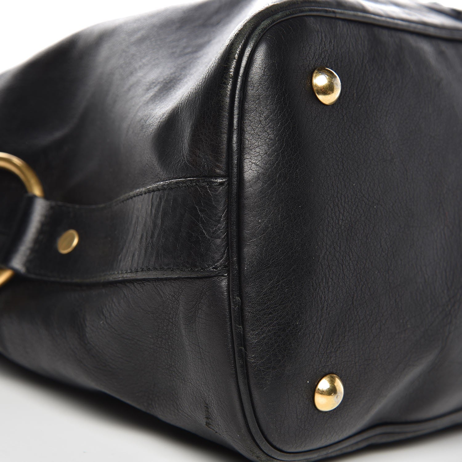 Saint Laurent Calfskin Oversized Muse Black 7 of 8
