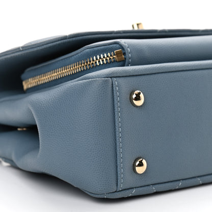 Chanel Caviar Quilted Small Business Affinity Flap Light Blue 9 of 13