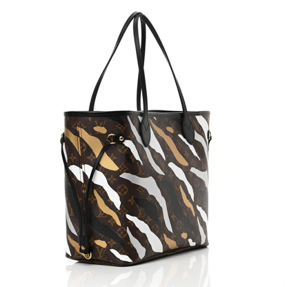 Louis Vuitton X LOL Monogram Neverfull MM Gold Silver 4 of 21