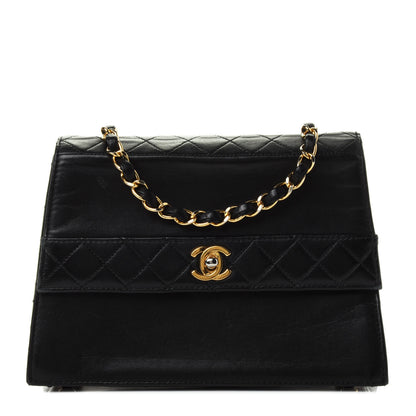Chanel Lambskin Quilted Small Single Flap Black 1 of 4