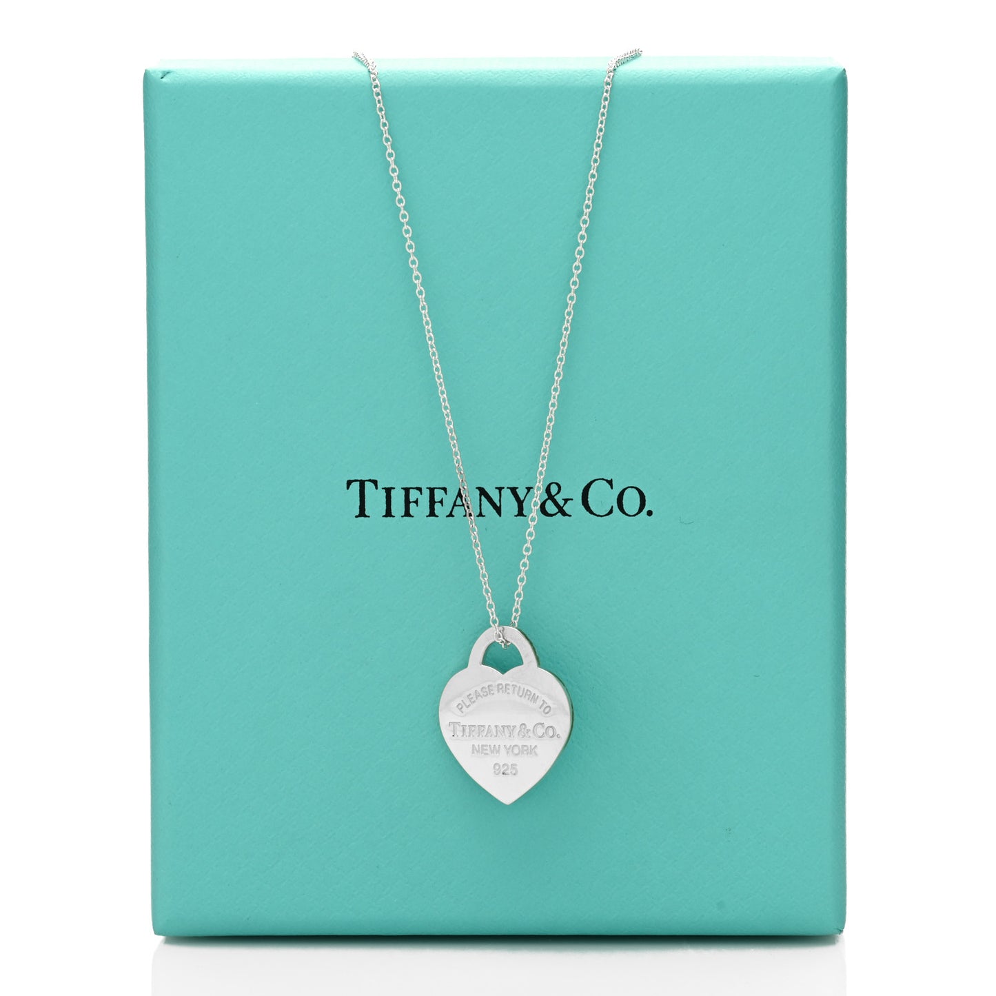 Sterling Silver Small Return to Tiffany Heart Pendant Necklace