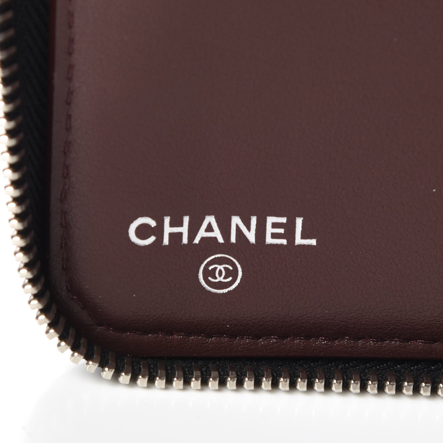 Chanel Caviar Quilted Large Zip Around Organizer Wallet Black 8 of 11