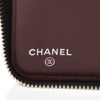 Chanel Caviar Quilted Large Zip Around Organizer Wallet Black 8 of 11