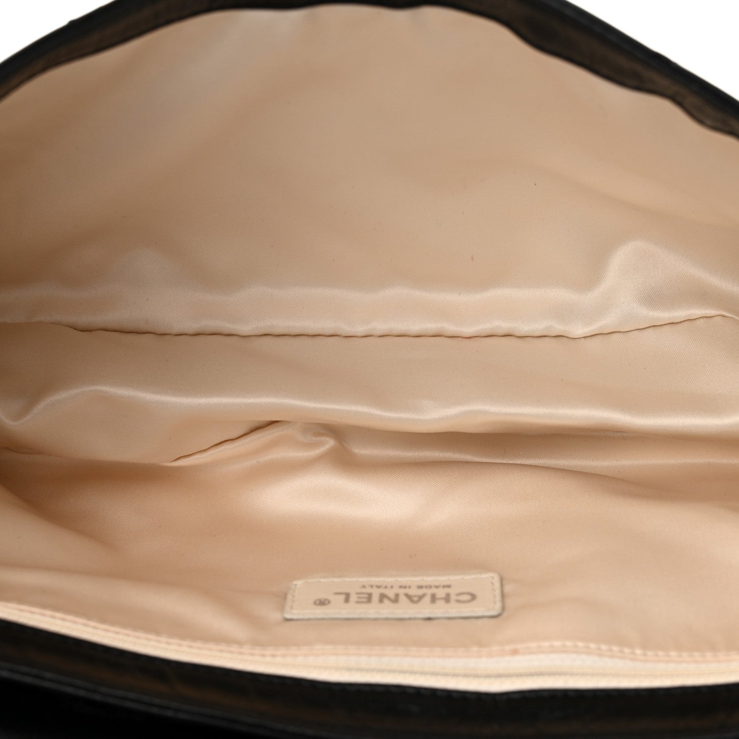Chanel Lambskin East West Mademoiselle Flap Black 5 of 10