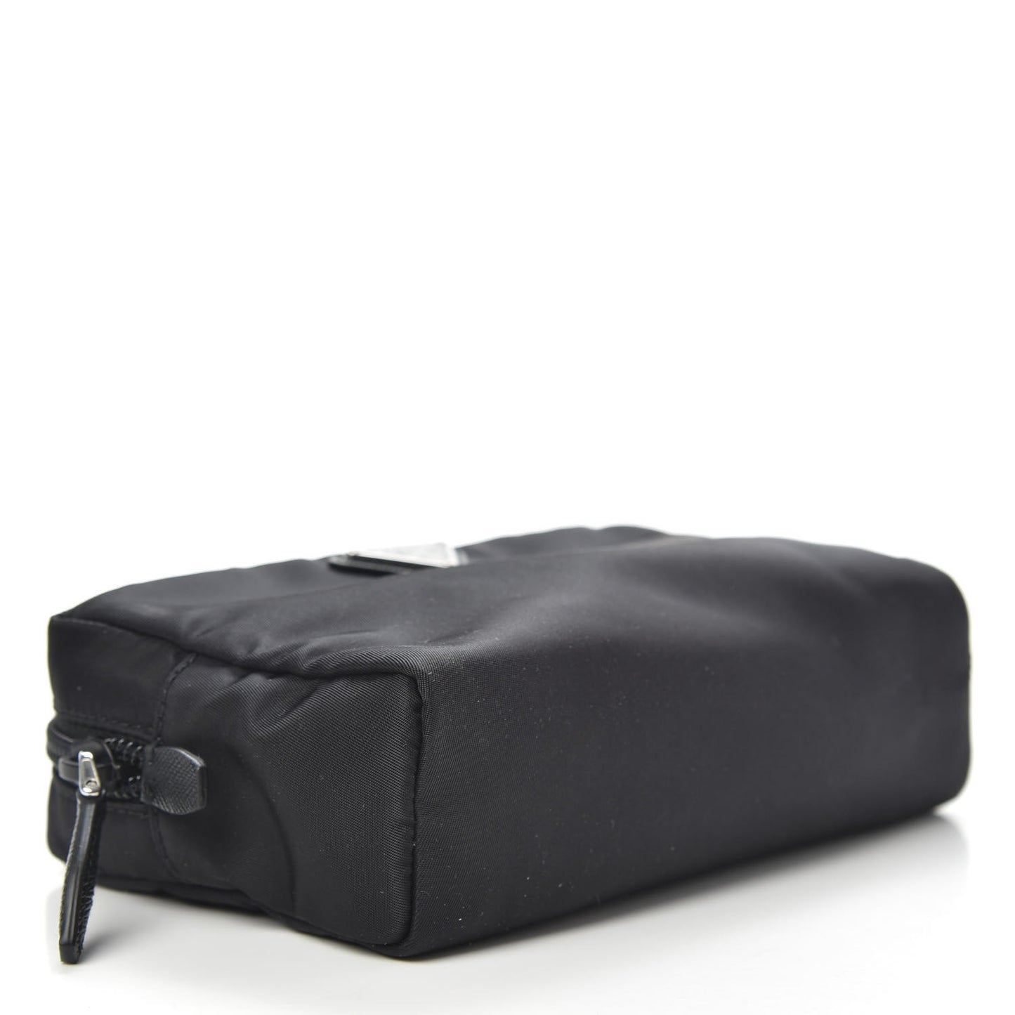 Tessuto Nylon Saffiano Wristlet Black
